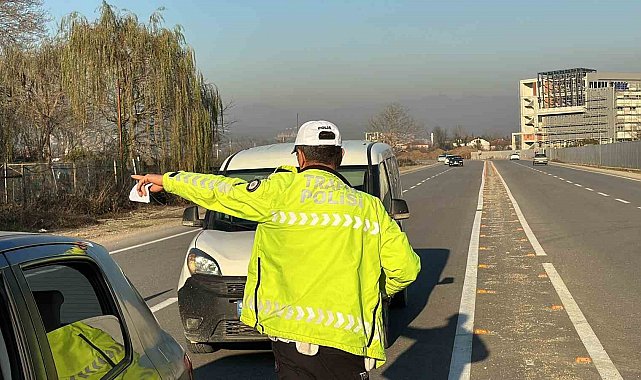 Düzce'de 240 araç trafik men edildi