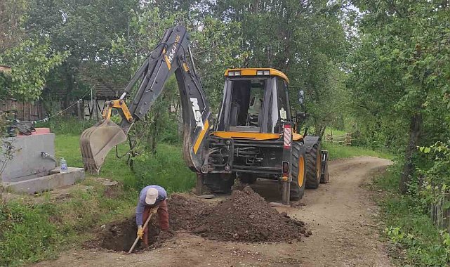 Düzce'de su arızalarına anında müdahale