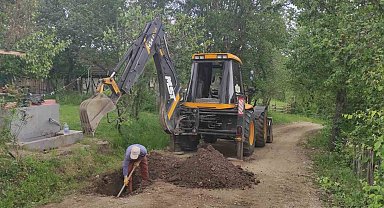 Düzce'de su arızalarına anında müdahale