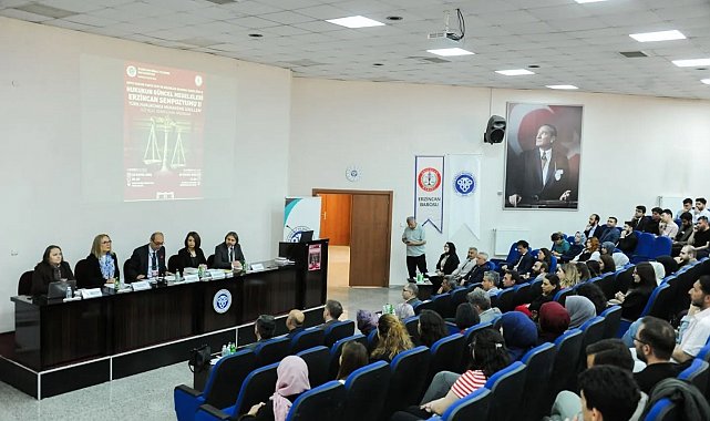 EBYÜ'de Hukukun Güncel Meseleleri Erzincan Sempozyumu II düzenlendi