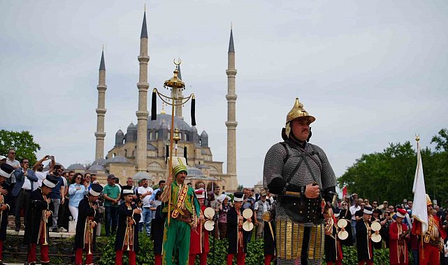 Edirne'de İstanbul'un Fethi mehter konseriyle kutlandı