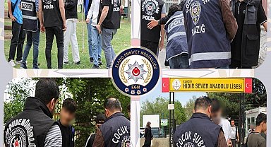 Elazığ'da 223 okul önü denetlendi