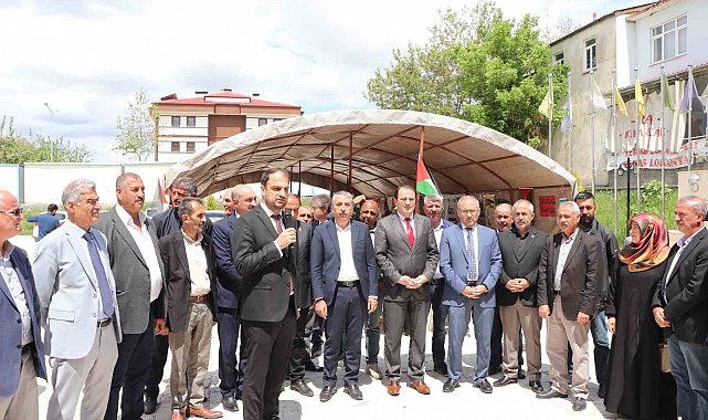 Elazığ'da Gazze yararına yardım kampanyası