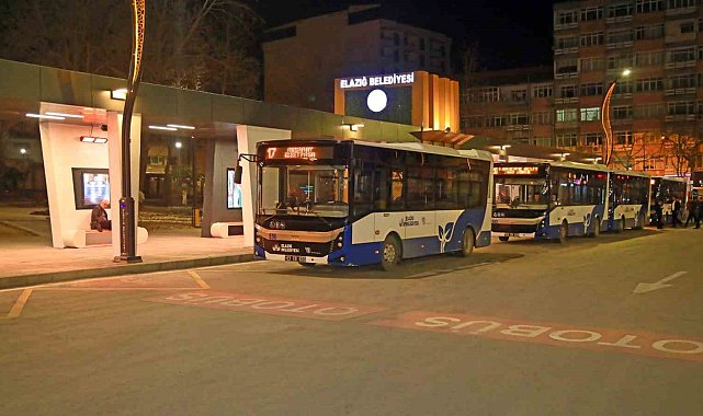 Elazığspor-Vanspor FK maçı için otobüs saatleri uzatıldı