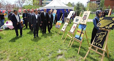 Eleşkirt'te Hayat Boyu Öğrenme şenliği etkinliği