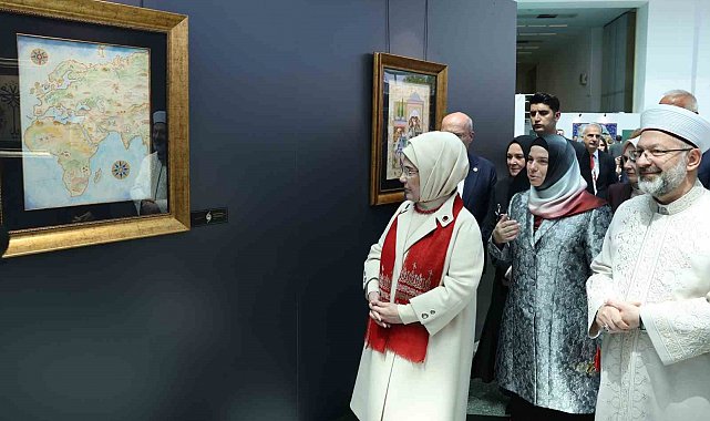 Emine Erdoğan "Uluslararası İslam Sanatları Fuarı"nda konuştu