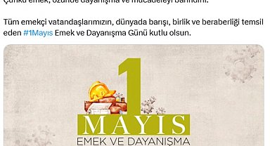 Emine Erdoğan'dan 1 Mayıs Emek ve Dayanışma Günü mesajı:
