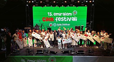 Emiralem Çilek Festivali rekor kırdı, katılım milyonu geçti