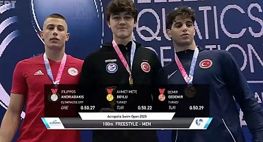 En iyi derecesini yüzdü, tarihe geçti