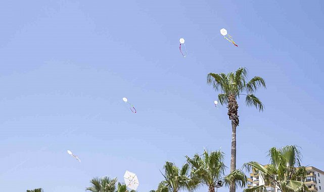 Engelliler Haftası'nda gökyüzü rengarenk oldu