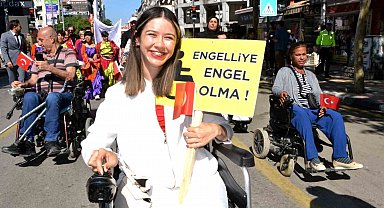 Engelsiz Manisa için birlikte yürüdüler