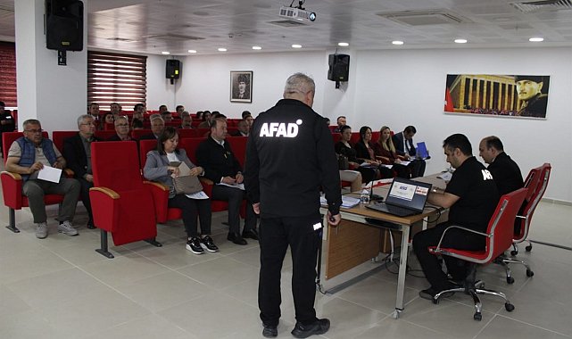 Ergene'de Afet Müdahale Planı Toplantısı gerçekleştirildi