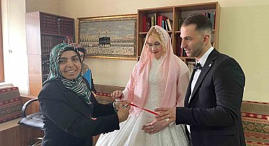 Erzincan'a Estonyalı gelin
