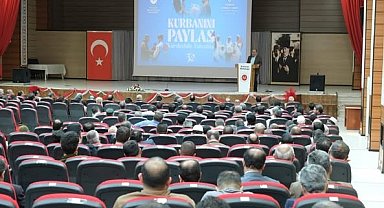 Erzincan'da 2025 yılı vekâletle kurban tanıtım toplantısı düzenlendi