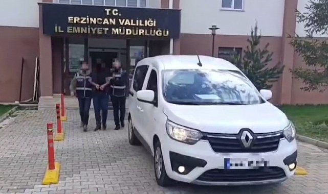 Erzincan'da 31 yıl 1 ay 29 gün kesinleşmiş hapis cezası bulunan 1 kişi yakalandı