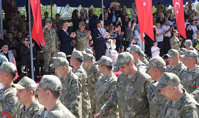 Erzincan'da 54 engelli gencin askerlik hayali gerçek oldu