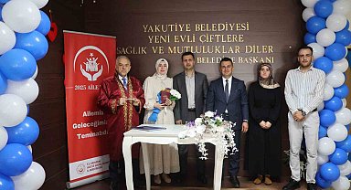 Erzurum'da aile yılına özel nikah töreni