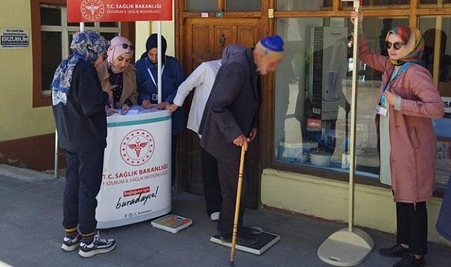 Erzurum'da sağlıklı yaşam için büyük kampanya