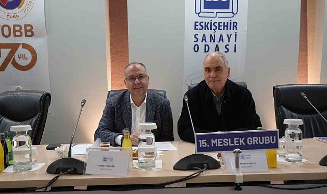 Eskişehir Sanayi Odası Nisan ayı meclis toplantısını gerçekleştirdi