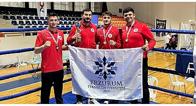 ETÜ Muay Thai'de madalyaları topladı