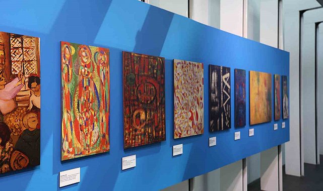 Fahrelnissa Zeid'in özel eseri İstanbul Havalimanı'nda sergilendi