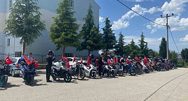 Fark edilmek ve kask kullanımına dikkat çektiler