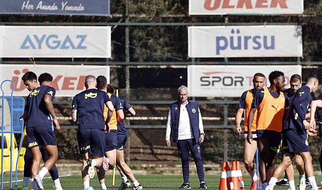 Fenerbahçe, Atakaş Hatayspor maçı hazırlıklarına başladı