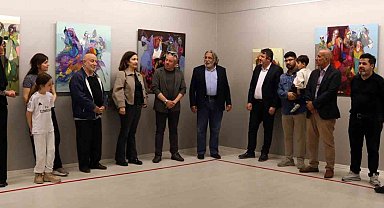 Ferahoğlu, SANKO Sanat Galerisi'nde resim sergisi açtı