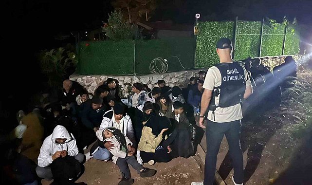 Fethiye'de 17'si çocuk 36 düzensiz göçmen yakalandı