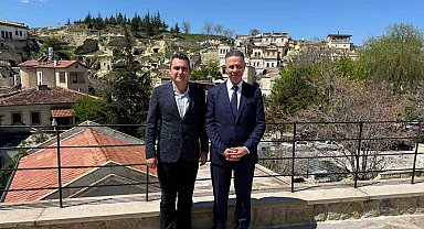 Filistin Devleti Ankara Büyükelçisi Faed Halid Abd Mustafa KÜN'ü ziyaret etti