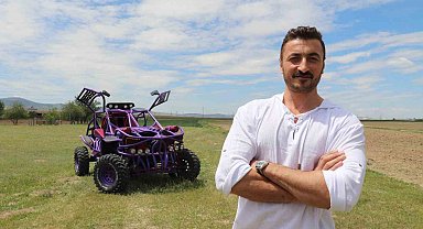 Filmden etkilendi 13 ayda 900 bin TL'ye elleriyle arazi aracını yaptı