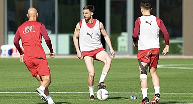 Galatasaray, Trabzonspor maçı hazırlıklarını sürdürdü