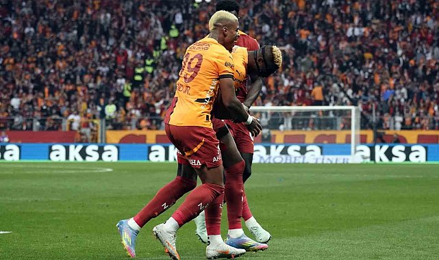 Galatasaray'dan son 3 maçta 14 gol