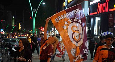 Galatasaray'ın şampiyonluğu Muş'ta coşkuyla kutlandı