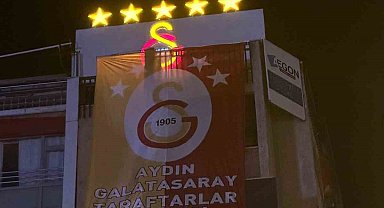 Galatasaraylılar, Aydın'da beşinci yıldızı yaktı