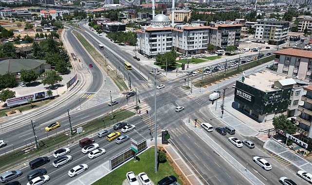 Gaziantep Büyükşehir'den trafik için yenilikçi uygulama