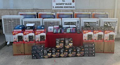 Gaziantep'te 1 milyon TL değerinde kaçak malzeme ele geçirildi