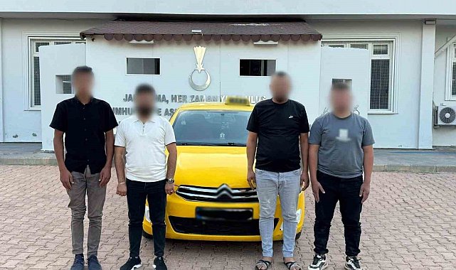 Gaziantep'te 5 düzensiz göçmen ile 5 organizatör yakalandı