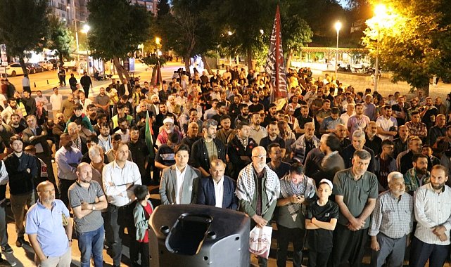 Gaziantep'te "Gazze İçin Küresel Öfke Günü" programı düzenlendi