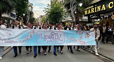 Gaziosmanpaşa'da Hıdırellez şenliği renkli görüntülere sahne oldu