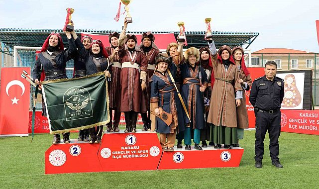 Geleneksel Türk Okçuluğu Şampiyonası'nda ödüller sahiplerini buldu