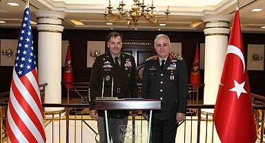 Genelkurmay Başkanı Gürak, ABD Avrupa ve Afrika Kara Ordusu Komutanı Donahue ile görüştü