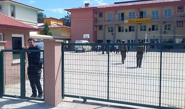 Giresun'da lisede cinayet: 2 ölü