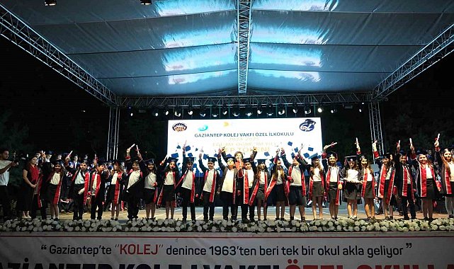 GKV Özel İlkokulunda kep heyecanı