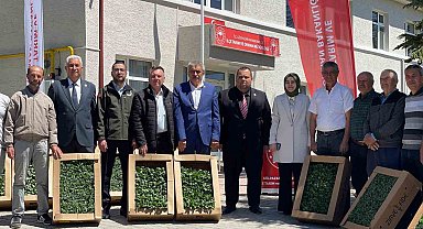 Gölpazarı'nda yerli ve milli fide dağıtım programı gerçekleştirildi