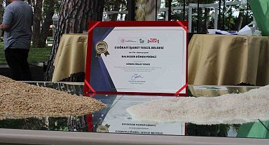 Gönen Baldo Pirinci artık tescilli