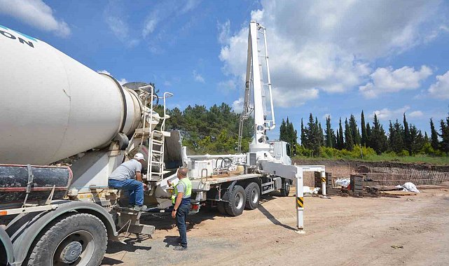Gönen Orman İşletme Müdürlüğü'nün yeni hizmet binasının temeli atıldı