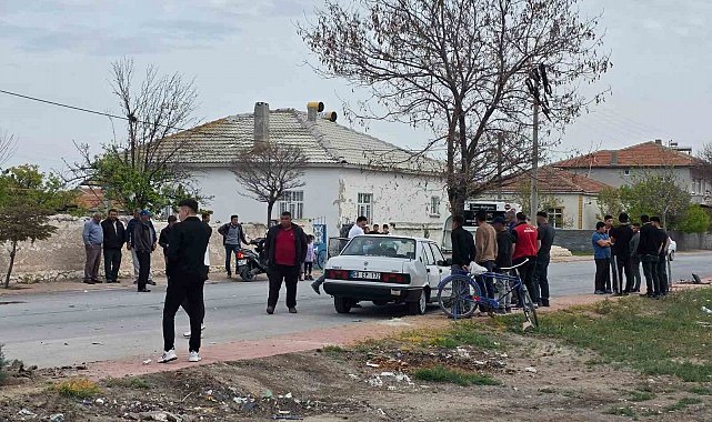 Gözü çıkıp yola fırlayan sürücü hayatını kaybetti