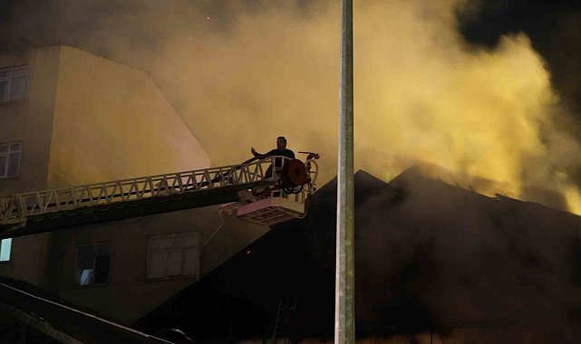 Gümüşhane'de müstakil evde çıkan yangın, yanındaki eve de sıçradı