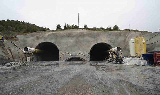Gümüşhane'de yapımına başlanan Pekün Dağı Tüneli 8 yıldır açılamıyor